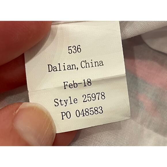 Lilly Pulitzer Girls Mini Mila Shift Dress, Blue, Pink, Tropical, Size 12 - Picture 10 of 13